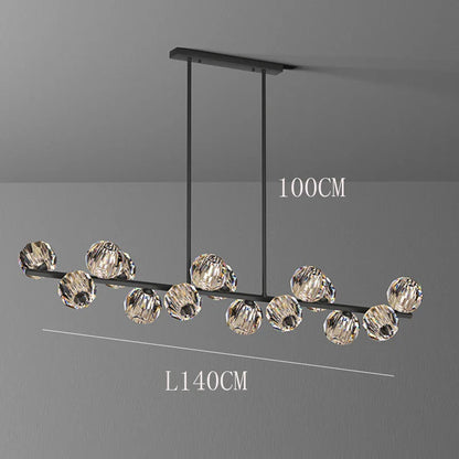 ثريا كريستال DecorBites™‎ معلقة لغرفة المعيشة وغرفة الطعام بديكور فاخر
