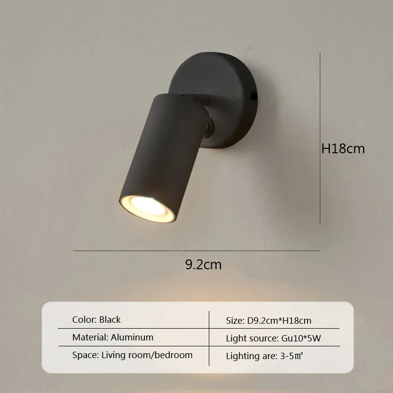 DecorBites™ LED Wall Lamp Adjustable Rotation 5W Spotlight