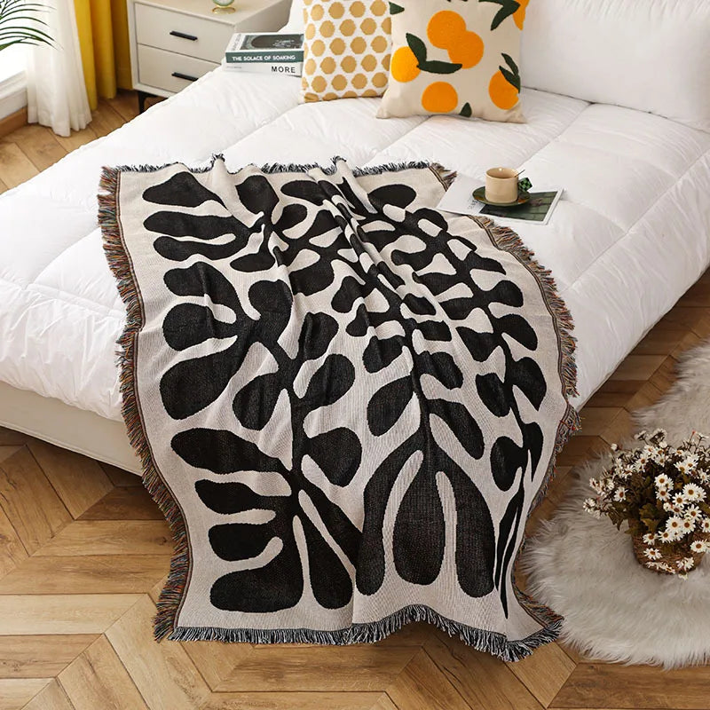 Gothic Cotton Throw Blanket