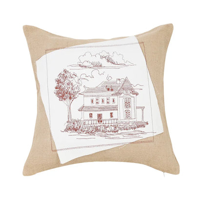 DecorBites™ Embroidered Fashion Pillow Cover