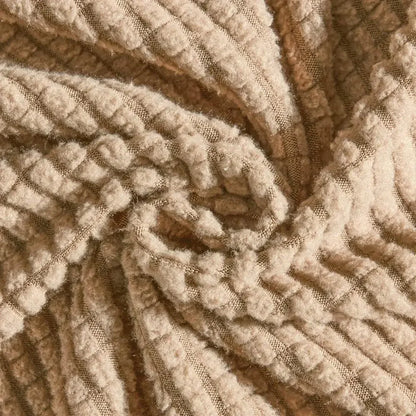 غطاء أريكة DecorBites™ ثلاثي الأبعاد: غطاء أريكة ناعم ومريح من قماش سباندكس مطاطي