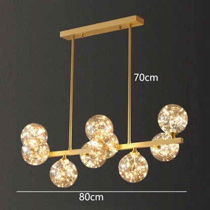 DecorBites™ LED Pendant Light Chandeliers for Modern Home Decor and Indoor Lighting