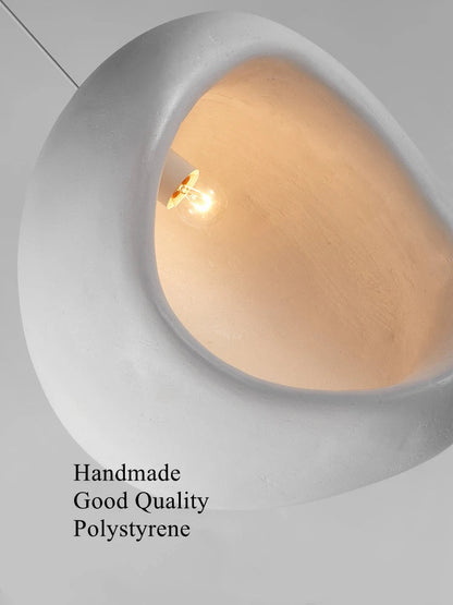 Lámpara de araña de diseño nórdico hecha a mano DecorBites™ para un comedor de estilo japonés creativo