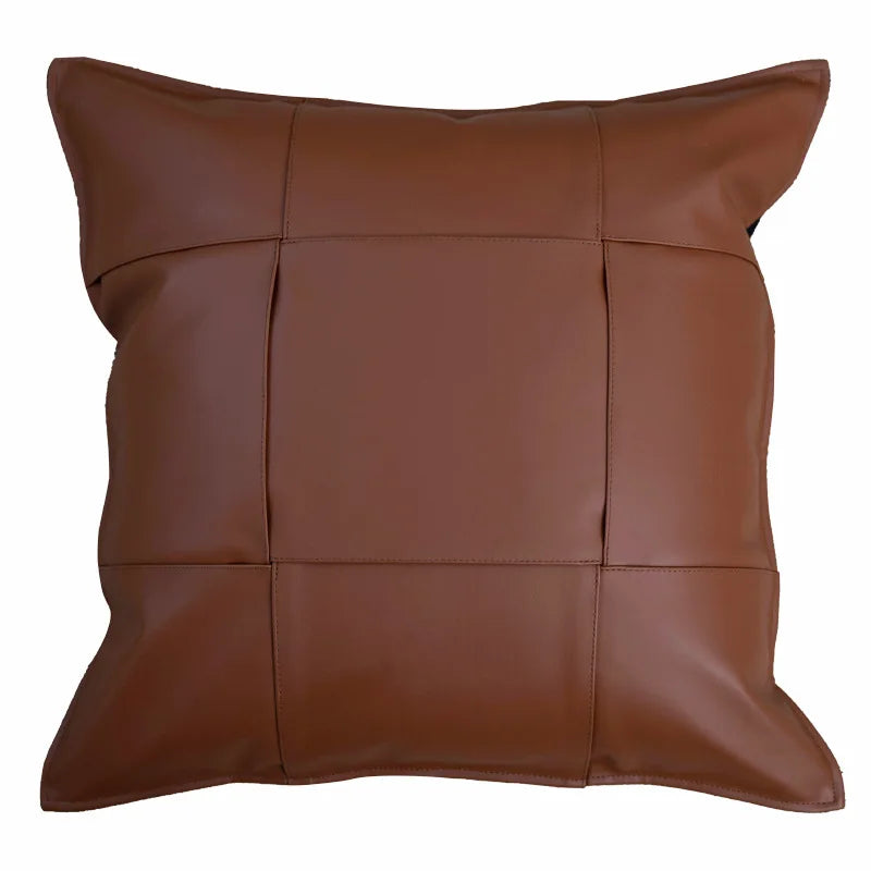 DecorBites™ Gray Faux Rex Rabbit Fur Decorative Cushion Coverluxury Throw Pillow