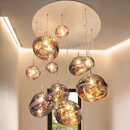 Nordic Lava Acrylic Pendant Light
