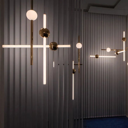 DecorBites™ Glass Pendant Lights: Modern Long Hanging Lamps for Kitchen, Dining Room, and Shop