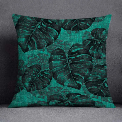 DecorBites™ Leaf Pattern Pillowcase: Nordic Style Sofa Cushion Cover for Home Decor & Bedding