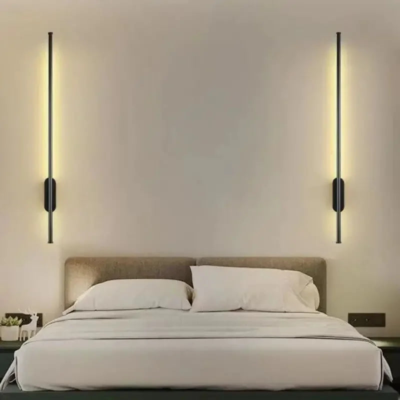 ديكوربايتس™‎ مصباح حائطي LED خطي بتصميم أنبوبي لديكور المنزل