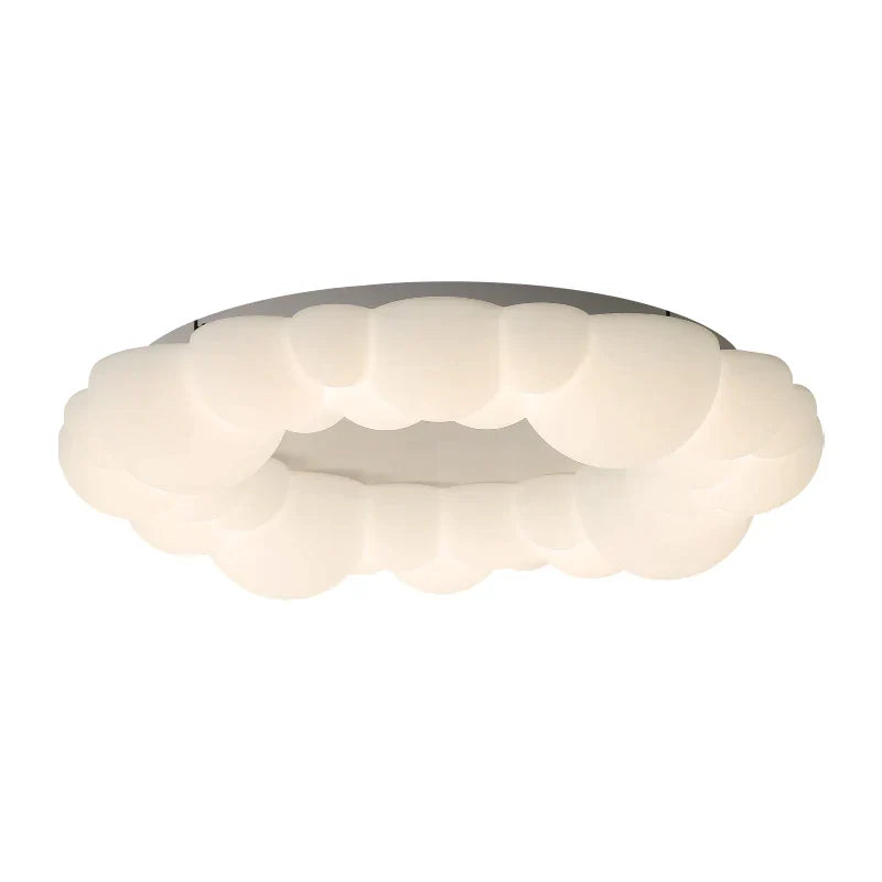 DecorBites™ Cloud Living Room Ceiling Lamp Bedroom Light Simple Restaurant Designer Atmospheric Cream Wind