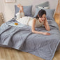 Decobites Quilted Summer Blanket: Soft & Breathable Double Comforter