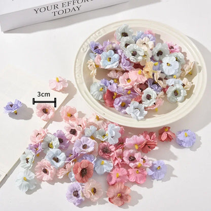 DecorBites™ Mini Daisy Artificial Flowers for DIY Wedding Decor and Crafts
