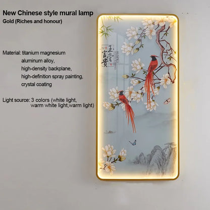 DecorBites™ LED Landscape Wall Sconce for Home Decor