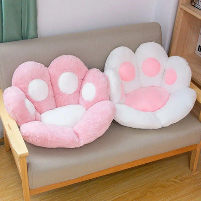 Decobites Cat Paw Chair Cushion: Soft, Cute & Comfortable Sofa Decor Mat