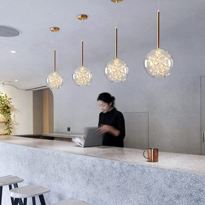 Runa LED Chandelier Glass Pendant Lights