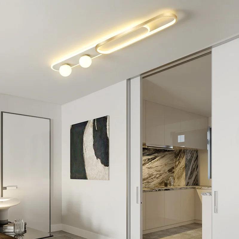 Decorbites™ Lámpara de pasillo LED para iluminación interior del hogar, dormitorio, porche y pasillo decorativo