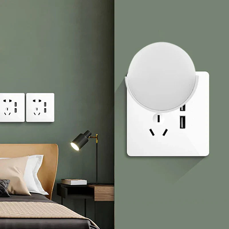 DecorBites™ LED Night Light for Baby Children Living Room Bedroom, EU Plug