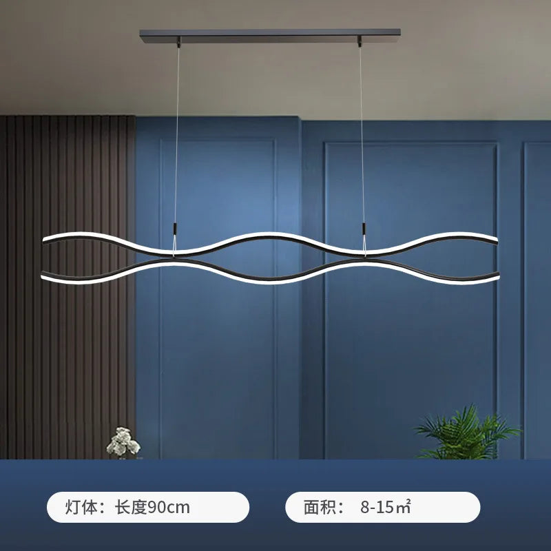 DecorBites™ LED Chandelier for Modern Dining, Bar Table Pendant Light