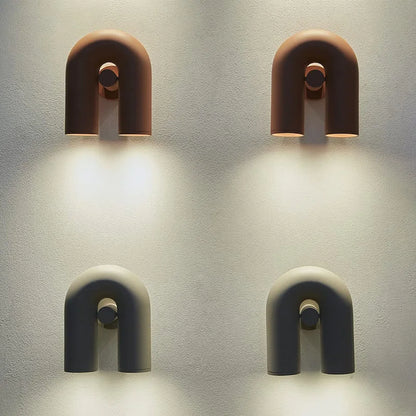 DecorBites™ Cirkus Tube Wall Lamp: Minimalist U-shaped Wall Sconce for Bedside Reading and Decor.
