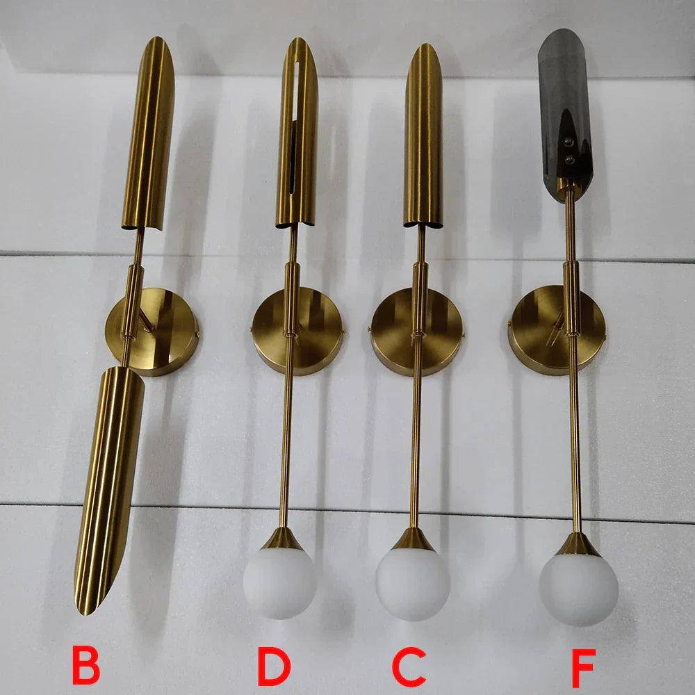 Apliques de pared de doble cabezal DecorBites™ para sala de estar moderna, dormitorio, restaurante, hotel y pasillo