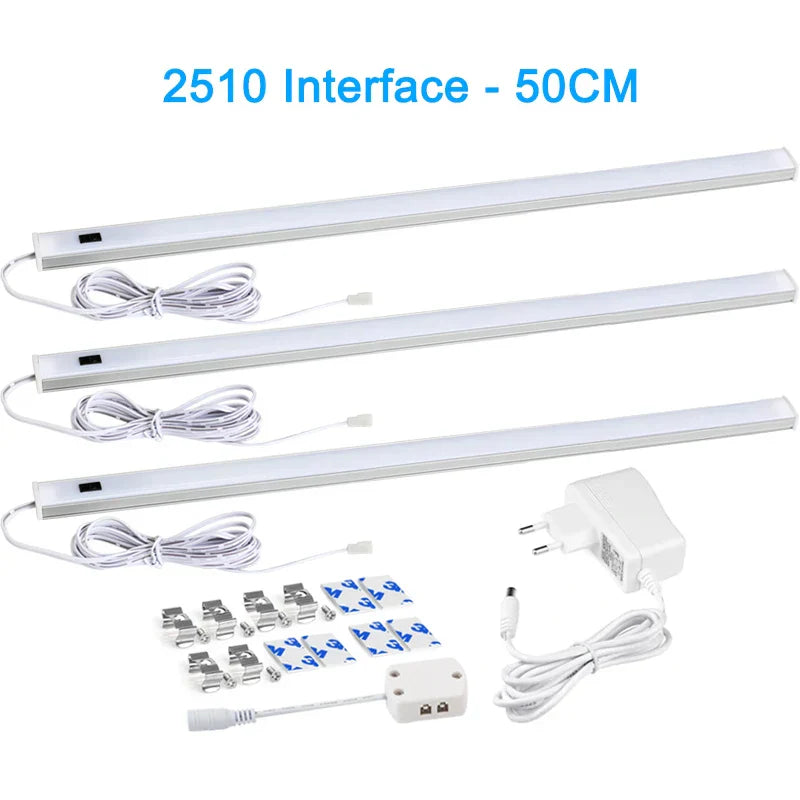DecorBites™ LED Under Cabinet Lights PIR Motion Sensor Night Light