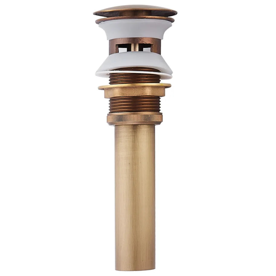 DecorBites™ Brass Air Isolation Deodorant Basin Drain Pipe - Anti-Spill Water Drain