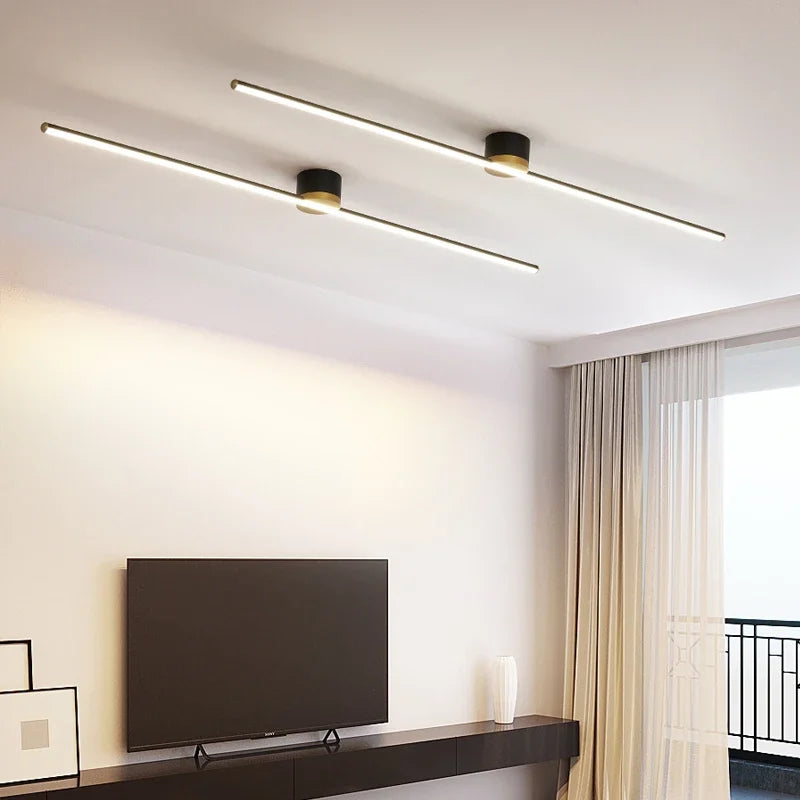 DecorBites™ LED Strip Ceiling Light: Modern, Simple, Stylish Indoor Lighting for Home, Bedroom, Hallway
