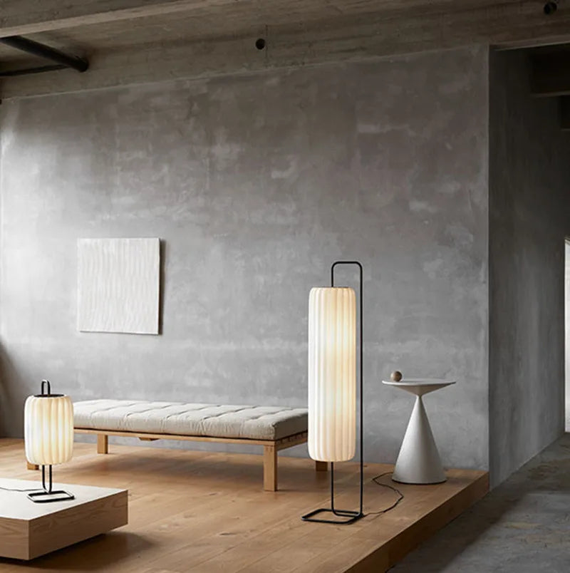 DecorBites™ Japanese Style LED Floor Lamp for Living Room Bedroom Tea House