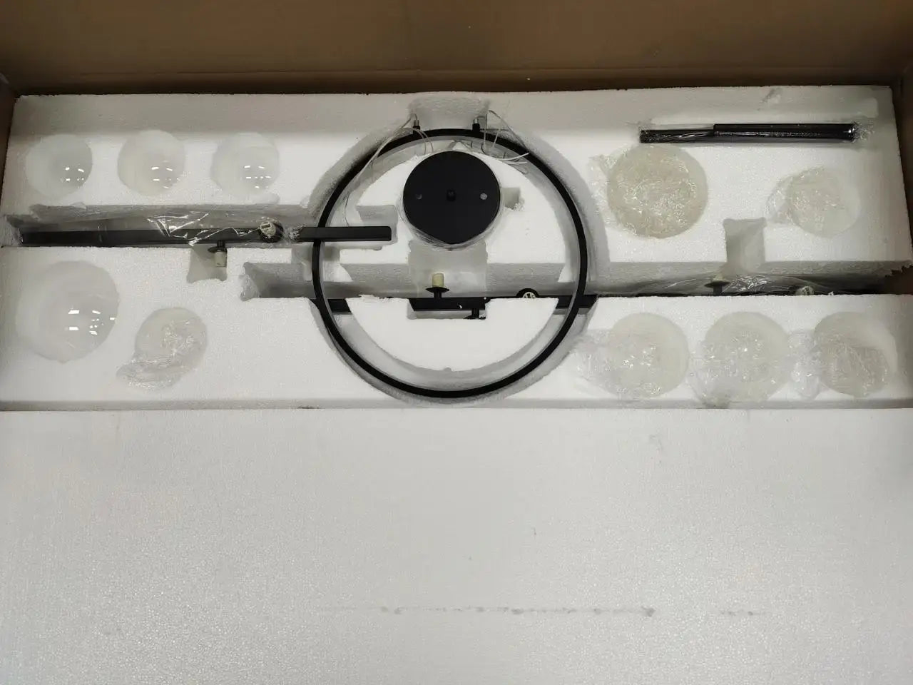 Decorbites™ Nordischer Glasblasen-LED-Kronleuchter - Schwarz