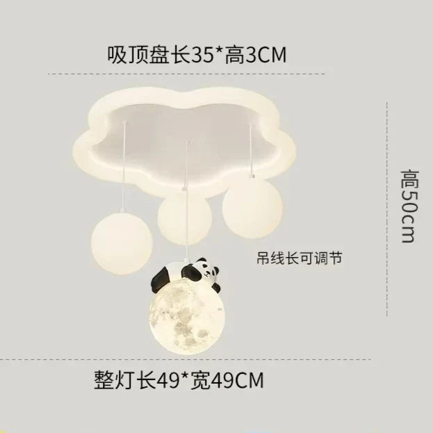 DecorBites™ Cloud Bubble Ball Ceiling Light for Kids' Room Bedroom Nursery