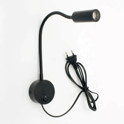 DecorBites™ Bronze Gooseneck LED Wall Lamp Bedroom Bedside Sconce Spot Lighting