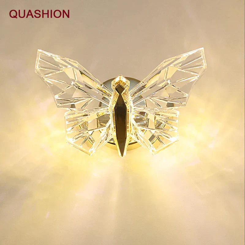 DecorBites™ Butterfly Wall Lamp - Modern Luxury Design for Bedroom Decor