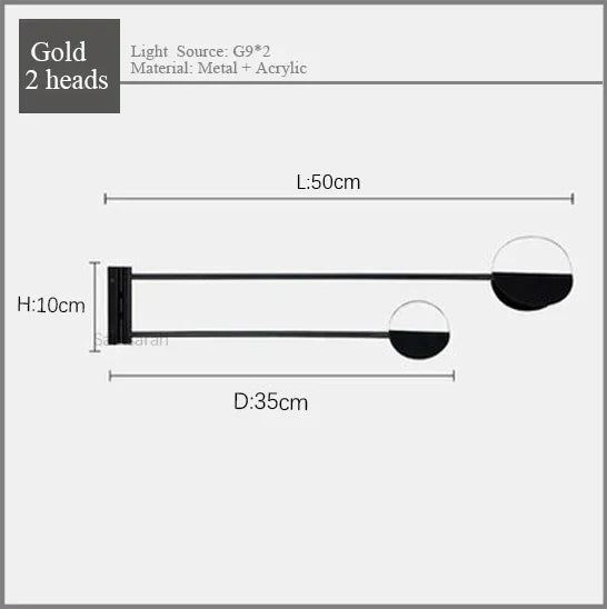 Lámpara colgante de hierro DecorBites™ de línea geométrica para sala de estar, dormitorio, estudio, comedor - Luminaria decorativa para el hogar