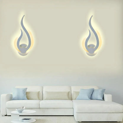DecorBites™ Acrylic LED Wall Light Modern Creative Background Sconce for Home Living Room Bedroom