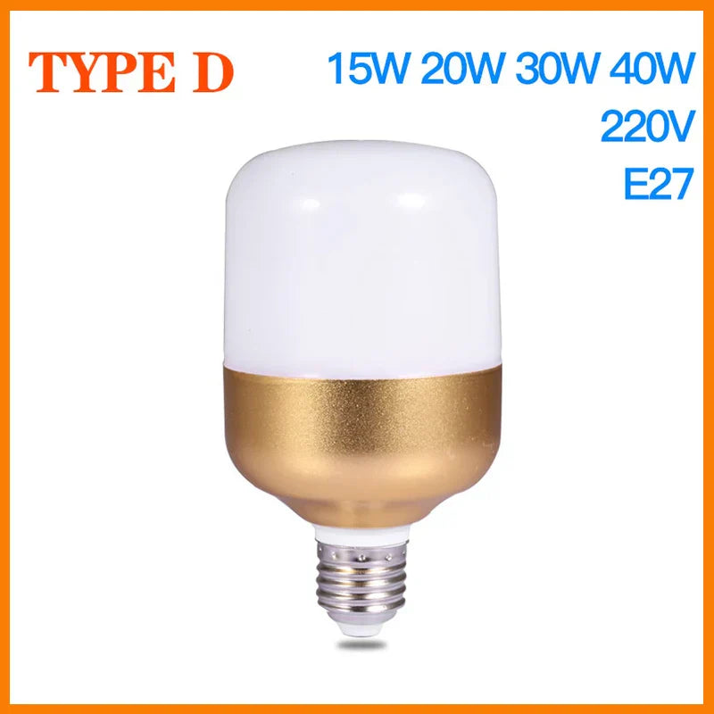 DecorBites™ LED Ceiling Lamp E27 Round Shape Super Bright Indoor Lighting Bulb