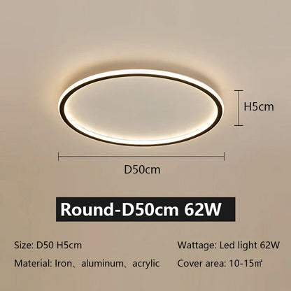 DecorBites™ LED Ceiling Lamp Iron Dimmable Modern Living Room Light Fixture