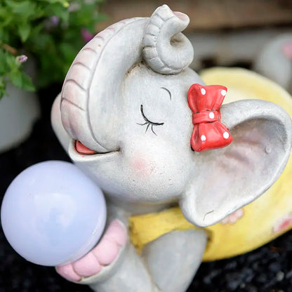 DecorBites™ Elephant Garden Decoration | Creative Animal Flower Pots for Kindergarten and Outdoor Decor
