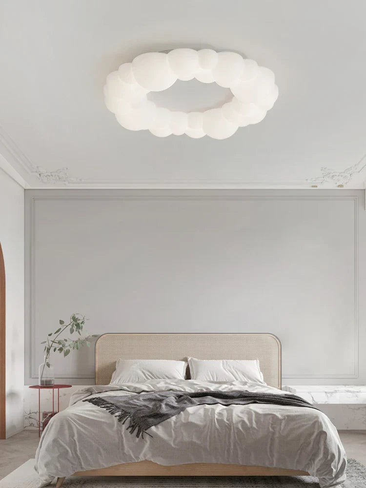 DecorBites™ Cloud LED Chandelier Modern Nordic Ceiling Lamp Ring Lighting