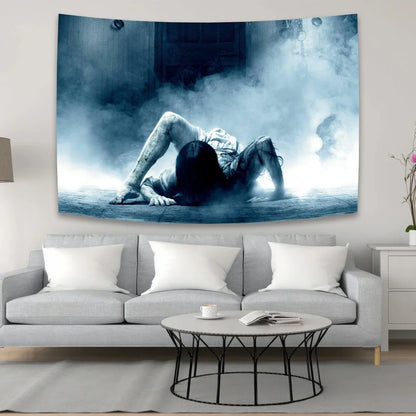 DecorBites™ Bohemian Sadakos Wall Tapestry: Scary Halloween Room Decor Fabric Tapestry