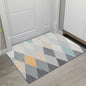 Decobites Velvet Entrance Rug: Absorbent, Anti-Slip, Dirt-Tolerant. Perfect for Living Room & Bathroom.