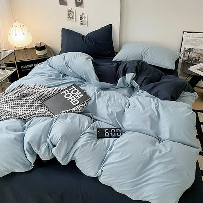 طقم غطاء لحاف قطني من DecorBites™ مع أربطة زاوية