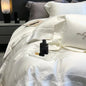 Decobites Queen Bedding Set: High End Hollow-carved Design Lyocell Fibres Duvet Cover Set