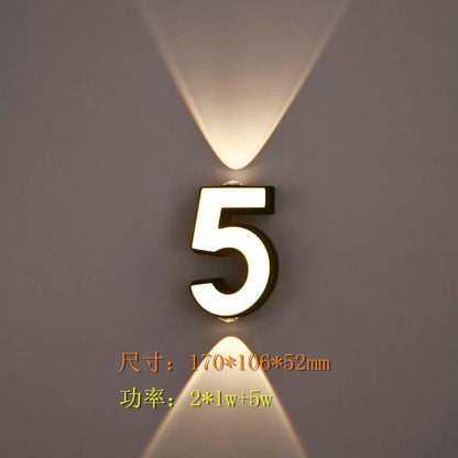 Luces LED con logotipo DecorBites™ | Proyección digital para terraza exterior