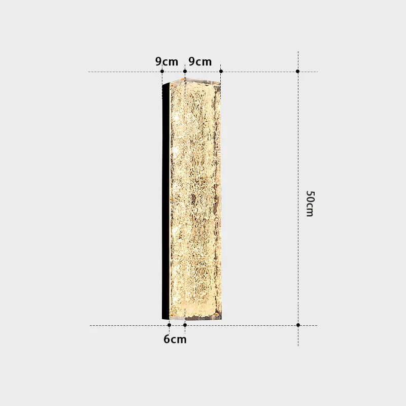 مصباح حائط DecorBites™ مصنوع بالكامل من النحاس: إضاءة فاخرة عالية الجودة لغرفة النوم بتصميم أنيق