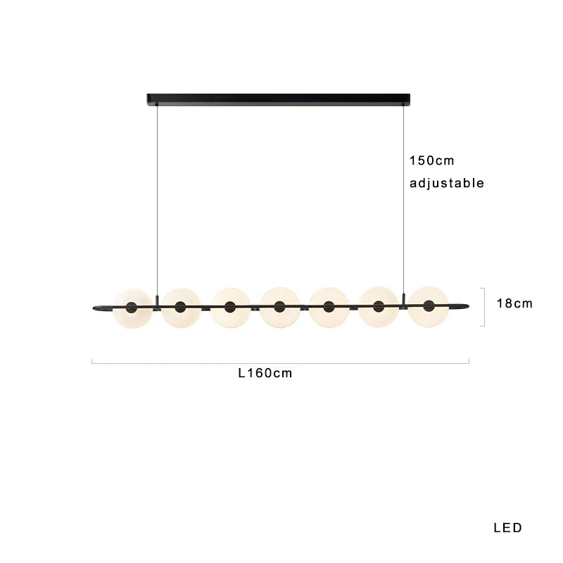 Decorbites™ Glasleuchter: Luxuriöse minimalistische Dekoration für Zuhause oder Laden-Ausstellung
