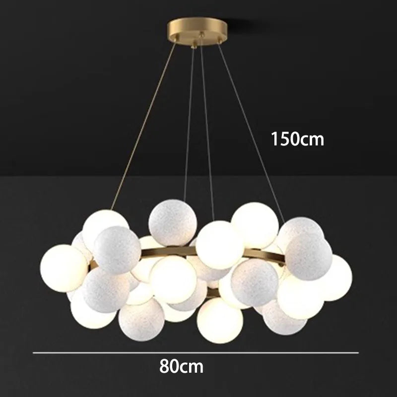 Lámparas de araña colgantes LED Decorbites™ para la decoración moderna del hogar, iluminación interior para sala de estar y comedor