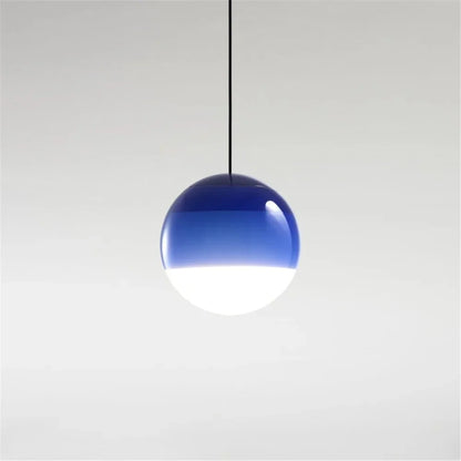 Nordische Minimalistische Farbverlauf-Glas-Kuppel-Hängeleuchten Restaurant Café Kinderzimmer Schaufenster-Dekoration LED-Licht