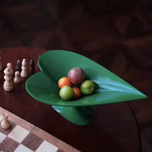 ديكوربايتس™ - طبق فاكهة هندسي - حامل عرض مجوهرات - صينية تخزين - ديكور منزلي