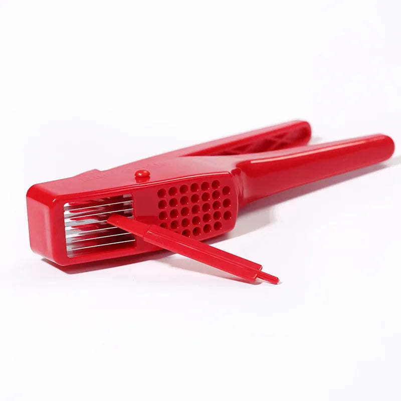 كسارة الثوم DecorBites™: مكبس يدوي متعدد الوظائف ومطحنة