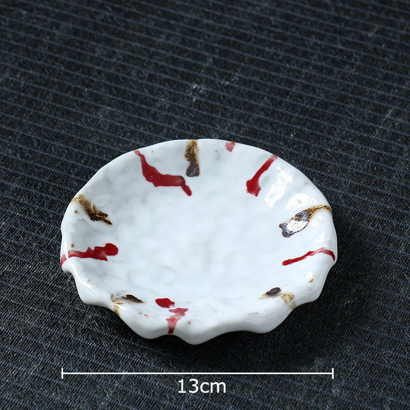 DecorBites™ Hammer Pattern Porcelain Mugs, Set of 2