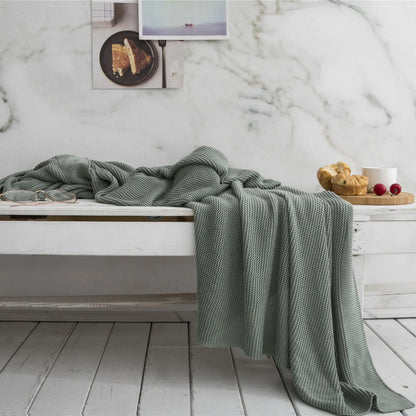 Manta refrescante de bambú DecorBites™: Mantente fresco todo el verano, ideal para quienes tienen calor al dormir.